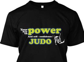 Power Judo T-Shirt Design