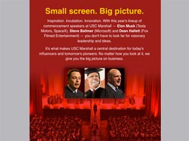 USC Marshall Graduation Guess Speakers