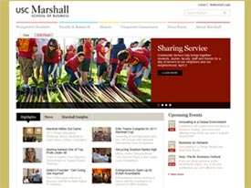 USC Marshall Website