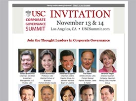 USC Corporate Governance Summit